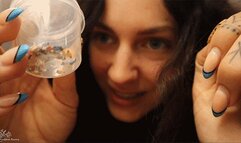 Giantess Eats and Butt Crushes Tiny Escapees