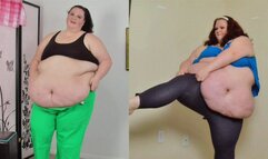 Too Fat For My Clothes - Ripped Pants and Struggling To Fit *WMV*