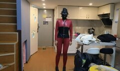 I trained two female slaves (Chinese model )