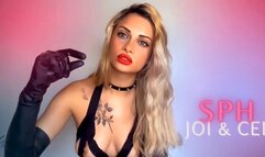 Today you are going to please me, and eat your CUM