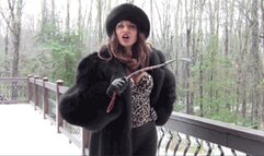 Whipping In The Snow POV (WMV HD)