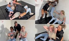 Lora Cross The Bounty Hunter Captures and Destroys Taperedphysique and Cay Baby