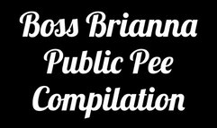 Brianna Public Pee Compilation!!