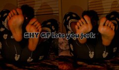 GF finds out about your secret foot fetish