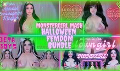 monstergirl mash HALLOWEEN femdom bundle!