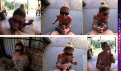 Smoking And Blowing The Spy Outside_MP4 4K