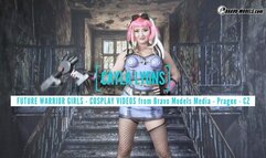 Cayla Lyons warrior girl sexy fetish nude and dildo masturbate