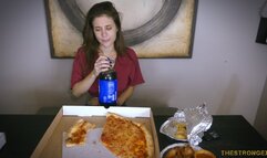 Emily Rose wants to gain weight by stuffing her face