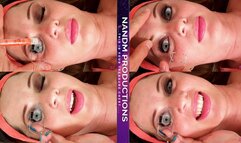 Cum Syringe and Speculum in Eye_MP4 1080p