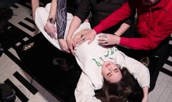 USERS. Pretty Mary in lustful hands.