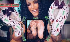 WORSHIP MY FEET AND MY DIRTY SLIPPERS