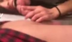 Amateur teen blowjob