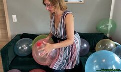 sitpopping Belbal 14inch and Perlatex 18inch soap balloons
