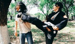 Cruel kicking of the peeper s face YCBQ23052102