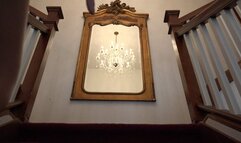 Trashy Pantyhose hose slave featuring Amber Chase