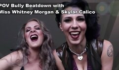 Bullies Whitney Morgan & Skylar Calico Beat You Down - wmv