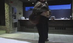 PUBLIC TIT FLASHING AT THE RESORT