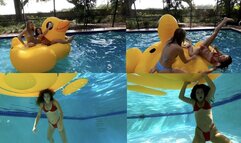 Trapped Under the Floating Bad Luck Duck