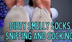 Dirty Smelly Socks Sniffing and Sucking