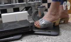 Electrical stuff goes in shredder