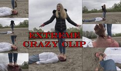 GABRIELLA - A trip to the river - OUTDOOR trampling, face walking, face trampling, EXTREME dirty feet licking (CRAZY CLIP!)