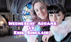 Wednesday Addams Vs Enid Sinclair Tied & Tickled (Part 1)
