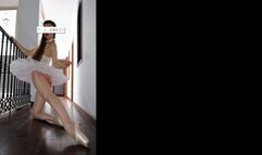 Flexing & Stretching in pink shiny tights ShortVersion