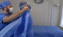 Worshipping Doctor Jess’ ass (doctors in surgical PPE)