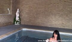 Raven Gets Soaked Through Being Directed Around The Pool During Photoshoot!! - Part 2