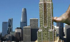 Giantess Gives Building Foot Job 4K smaller