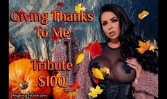 Giving Thanks to Me
