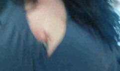 Tired NURSE Giantess unaware she has a tiny patient stuck in her boumcy boob cleavage mov