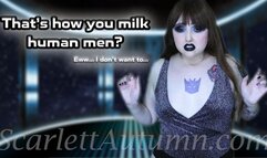 Alien on milking duty has to give you a Handjob - MP4 SD 480p
