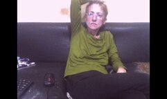 GREEN TSHIRT AND SMOKING HEAD