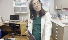 POV Realistic Exam & Semen Extraction 1080p