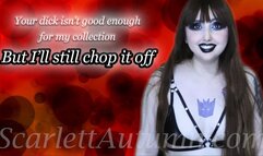 Your dick isn't good enough for the Dick Collector - MP4 HD 1080p