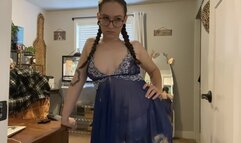 Slutty stepsister and nerdy stepbro