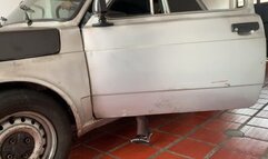 Aunt Barbara takes her nephew to class