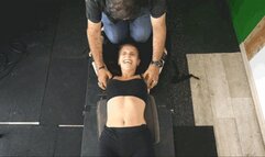 UNBEARABLE TICKLES IN THE STOCKS FOR THE DEATHLY TICKLISH MIA - FULL HD MP4