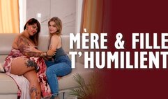 Mère & Fille t'humilient - avec petitexsirène