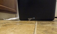 Teenie Sneaking into Giantess Trash POV 1080