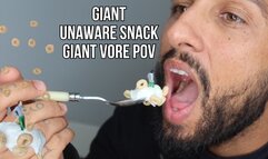 Ultimate unaware snack experience | Giant vore pov - Lalo Cortez