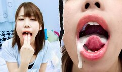 Misaki Katase's Sensual Finger Sucking Exploration