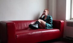 Hottie Stripping to only my Medical Boot