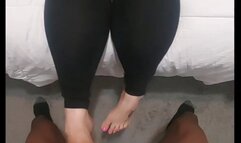 Sexy POV Ballbusting Kicks