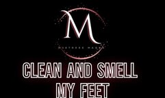Mistress Magda - Clean and smell my feet
