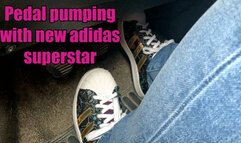 Pedal pumping my new adidas superstar