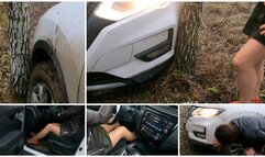 PREMIRE: SexyJulia seriously crushes her car in real road accident