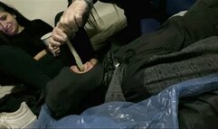 Drink Milk from Condoms by Sabryna and Friend # 1080 HD