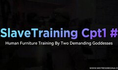 Double Domme Slave Training Cpt1 - you're as bad an ashtray 4K